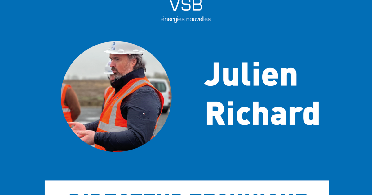 [CP] Un nouveau Directeur Technique pour VSB France | VSB Énergies ...
