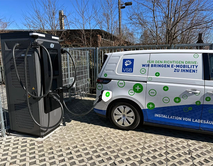 DC-Ladeanlage für Popp Fahrzeugbau