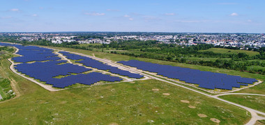 Neuer Solarpark in Frankreich Solarpark Tougas
