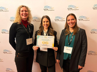 VSB lauréat du prix de la participation Décider Ensemble 2025