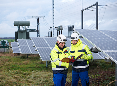 Freiland Solaranlage Photovoltaik Photovoltaik Technologie VSB Gruppe ENERGYNIOUS