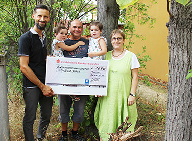 Spendenübergabe in Dresden Kita Don Bosco