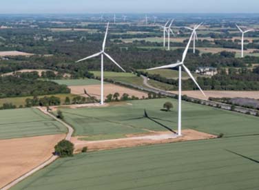 Photo parc éolien Noidans et Vy-leFerroux VSB énergies nouvelles